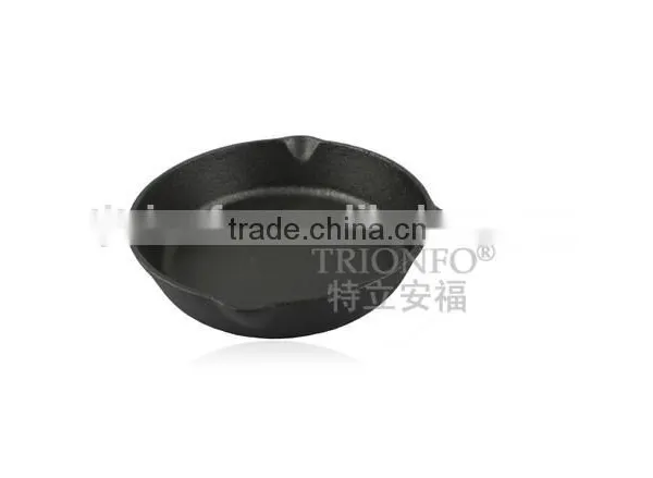 TRIONFO Pre-seasoned Cast Iron 6'' Frying Pan With Single Handle photo-3