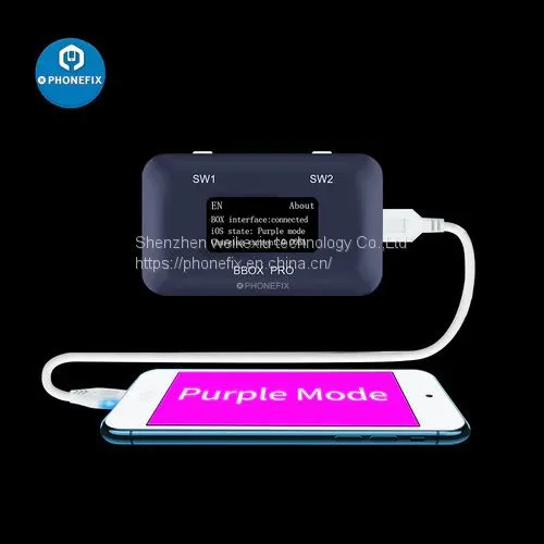 JC B-BOX DFU Tool i Pad 2 3 Purple Screen Adapter For Syscfg Data photo-2