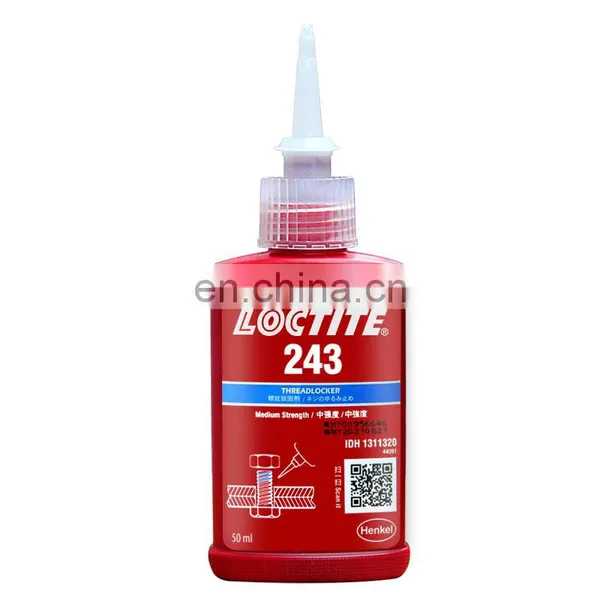 50ml New Loctiter 243 Blue Anaerobic Threadlockers Screw Gap Glue Thread Lock Adhesive Sealing Glue Medium Viscosity photo-5