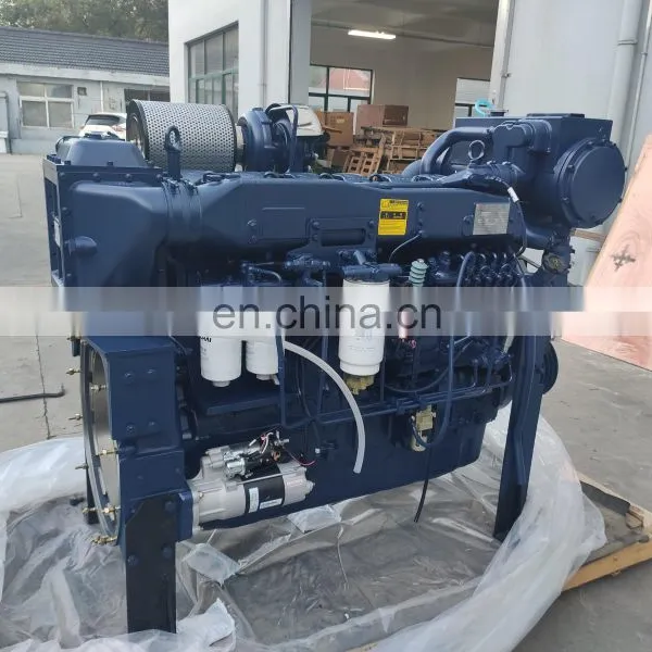 Hot Sale Original Weichai Marine Use WD12C375-18 375hp 1800rpm Boat Motor photo-4