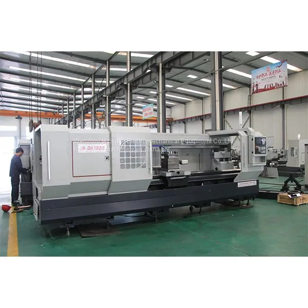 Large Spindle Bore CNC Oil Country Pipe Threading Lathe photo-3