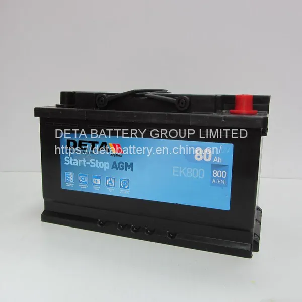 DETA\dryflex 12VEG100 ISO9001 Battery DETA photo-4