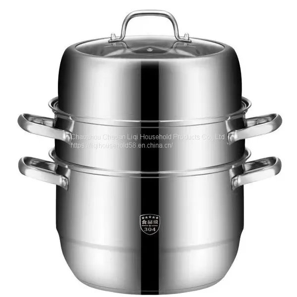 304 stainless steel three-layer multi-purpose with Composite thermal bottom