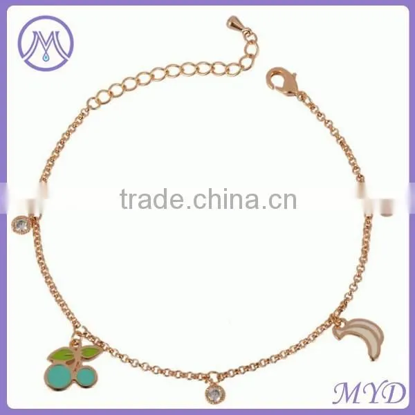 Fashion DIY Charms Bracelets With Kinds of Metal Charms photo-3