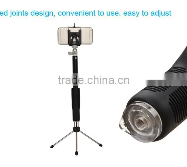 Cell Phone Extendable Selfie Wired Stick Phone Holder Remote Shutter photo-5