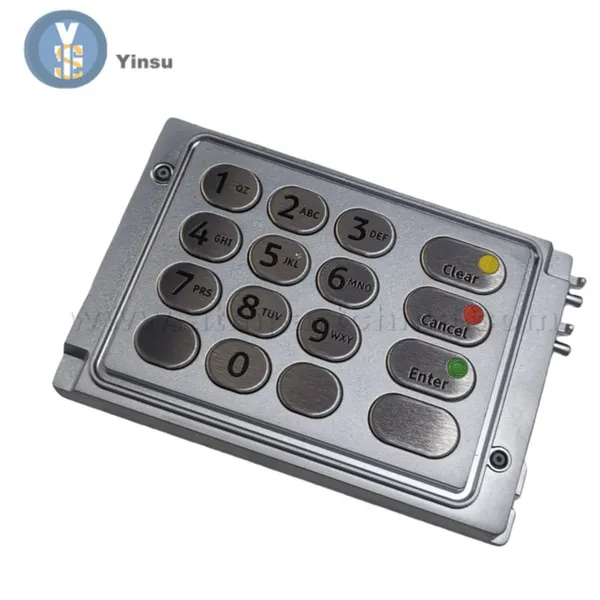 NCR EPP-4(P) UK 3 Module Assembly XIO ATM Encryption Pin Pad With Steel Keys 445-0783520 photo-4