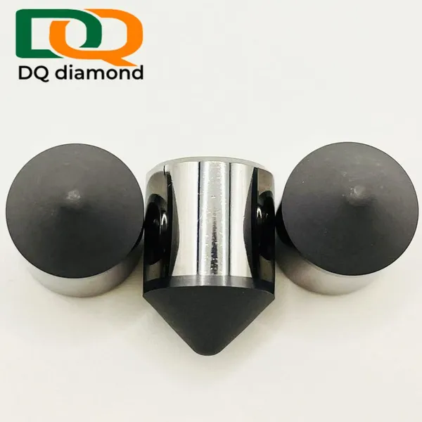 Polycrystalline Diamond Compact PDC Bits for Offshore Oil High Hardness Dome Button Cylinder 1308 1313 1613 1913 1008 photo-2