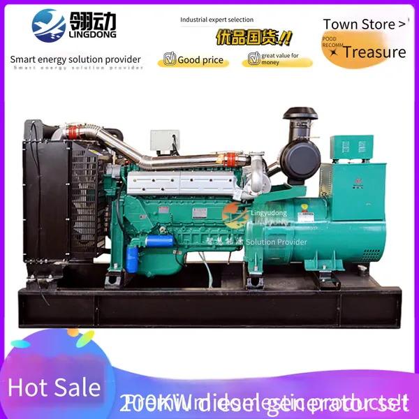 Weifang 6126 Engine Series 200kw Diesel Generator Sets for Mining and Factory Backup photo-3