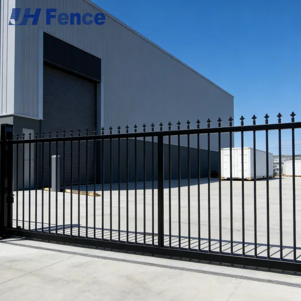 High Security Tubular Steel Fencing for Photovoltaic Power Station Protection photo-3