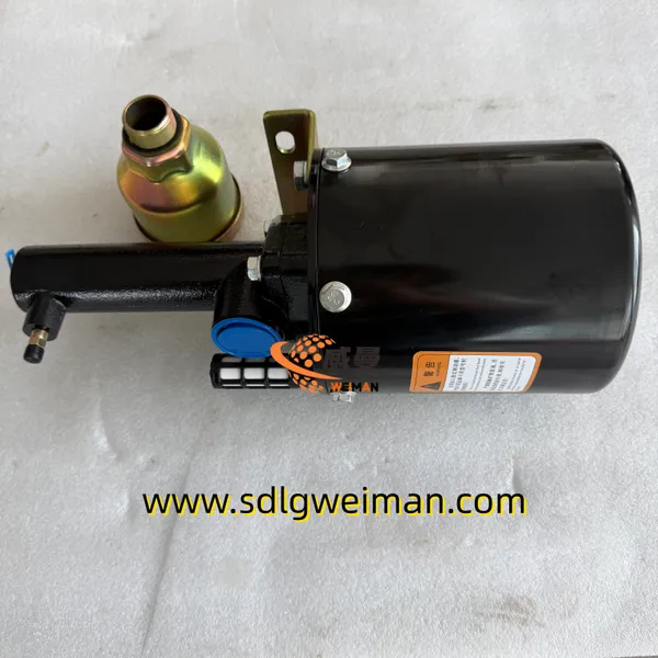 SDLG Original 4120009227 Booster Pump Brake Pump Air Cylinder for L956f L953 Wheel Loader photo-4