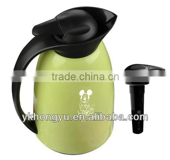 Vacuum Insulated Glass Inner Coffee Pot,pp Outer photo-3