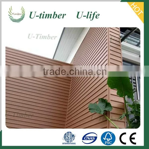 Garden Wood Plastic Composite Wall Cladding Outside photo-3