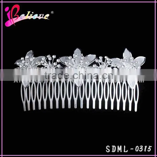 Reasonable Price From Factory Wholesale Hair Jewelry Flower Hair Comb Wedding Accessories Bride Hair