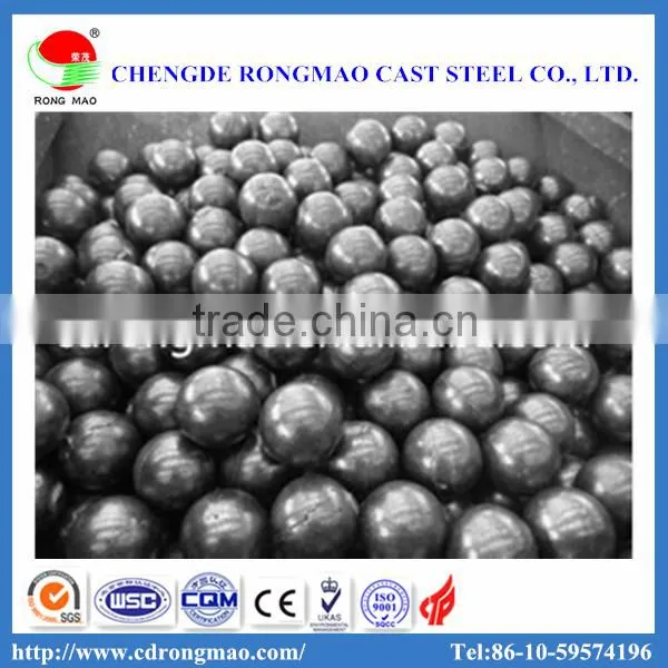 Isothermal Quenching Low Chrome 50mm Grinding Steel Ball With Low Price