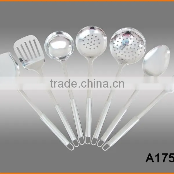 A175 7pcs Stainless Steel Kitchenware, Cooking Tools, Kitchen Utensils