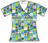 Medical Uniforms - Printed Tops USA
