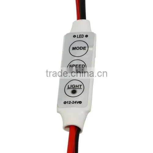 Dimmer Controller Switch Mini DC 12V 3 Key Controller For Single Color 5050 3528 5630 5730 3014 Led Strip Tape Led Lamps Light photo-2