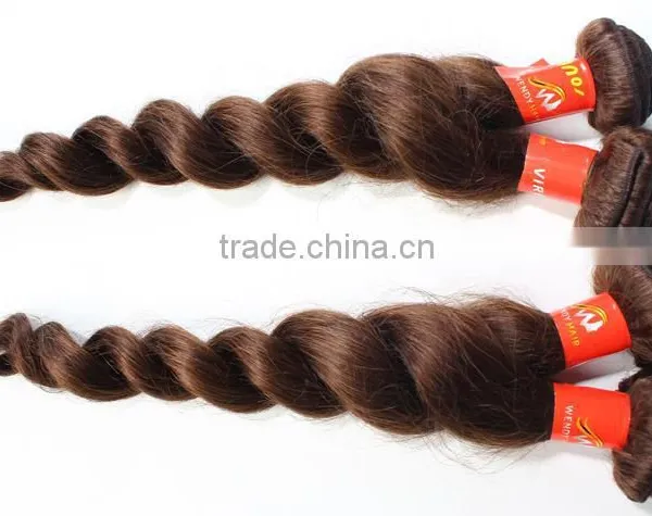 Loose Wave 24 Inch Virgin Remy Peruvian Hair Weft With Best Choice photo-3