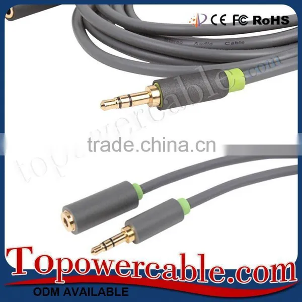 Male To Female Aux Cable Cord Audio Cable Lead Car Aux Cord For Samsung Level photo-3