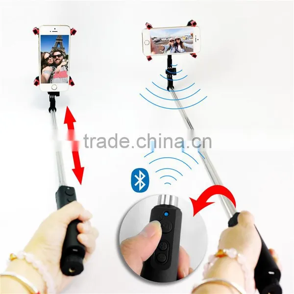 Mobile Phone Selfie Stick Monopod Handheld Monopod Mini Portable Bluetooth Selfie-Stick photo-2