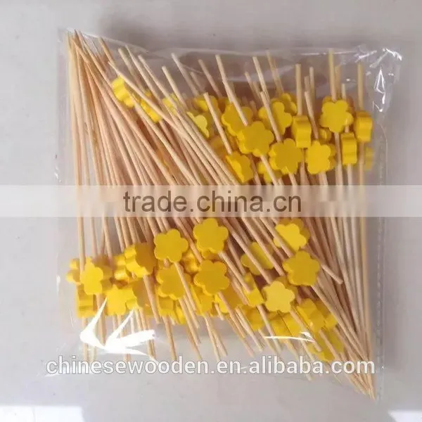 Excellent Quality Low Price Fruit Pick Skewer Stick photo-2