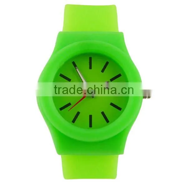 Silicone Wrist Watches Japan Quartz Movement for Kids Factory Watch photo-6