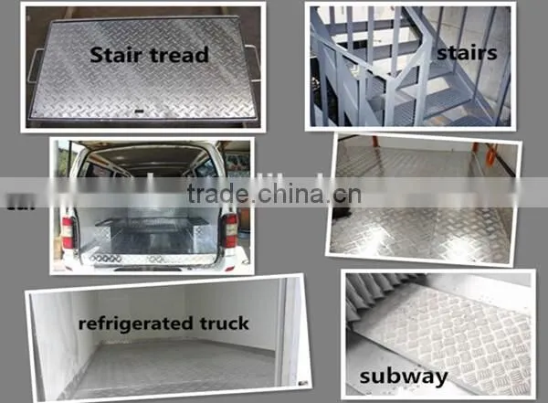 China Factory Price Decorative Pattern Aluminum Sheet 1050/1060 H18/H24 photo-3