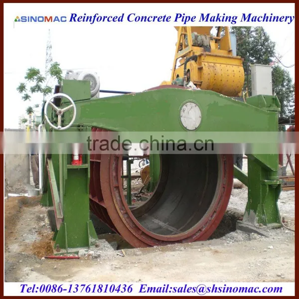 Tongue and Groove Type Reinforced Concrete Drainage Pipe Machine photo-5