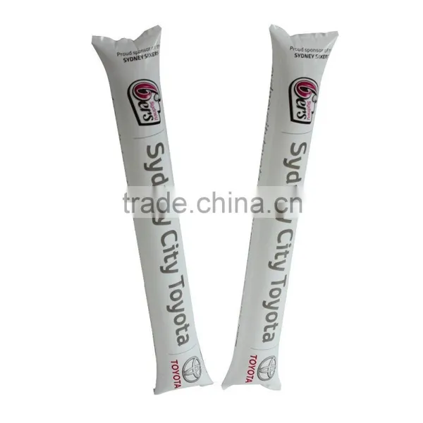 Promotional pe Plastic Cheering Stick / Bang Bang Plastic Hot Stick