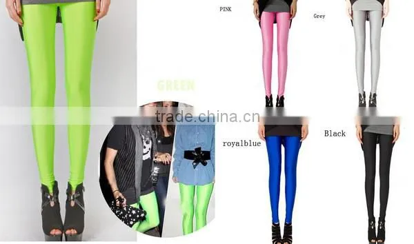 Fashion Female Pencil Trousers Candy Colored Stretch Leggings Pants Elastic Cotton Skinny Jeans Pant photo-4