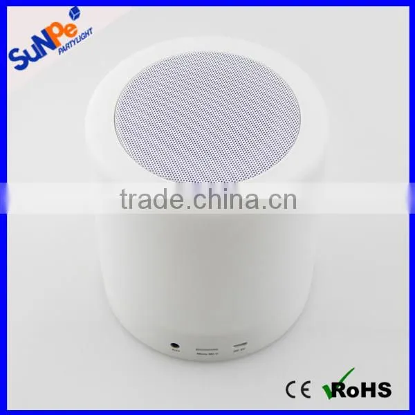 3 Swifts 7 Colors Lamp Portable Mini Bluetooth Speakers With LED Lgiht photo-3