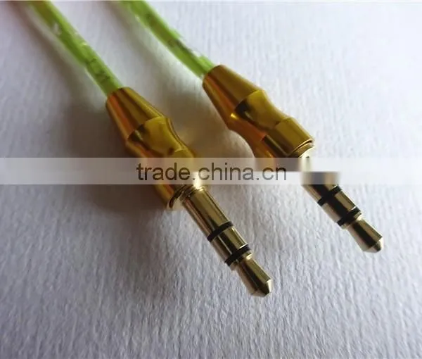 Aluminum Foil DC3.5M to DC3.5M Metal Transparent Cable photo-4