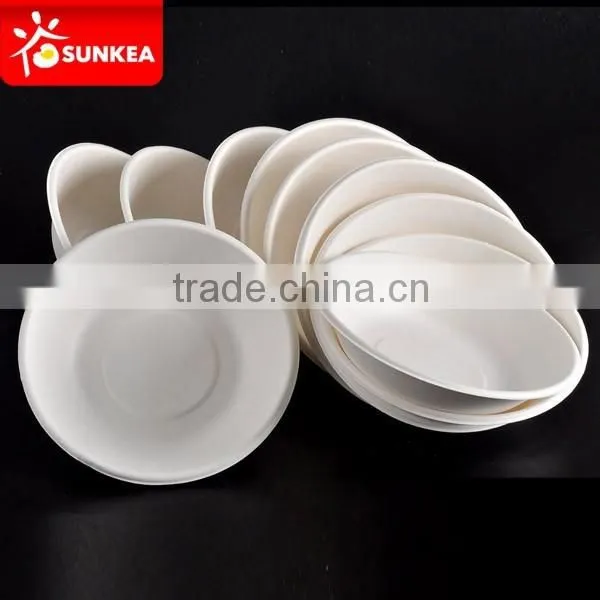 Compostable Eco Friendly Disposable Sugarcane Pulp Salad Bowls With Lids photo-2