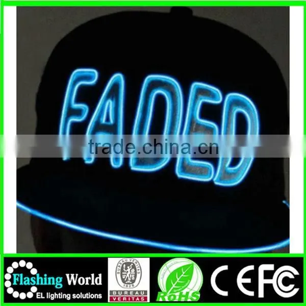 The Newest High Quality EL Hat,sound Hat,EL Panel Hat photo-5