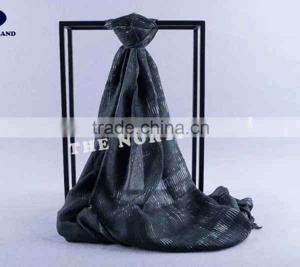 Water Soluble Cashmere Printed Scarf CS14122201 photo-3