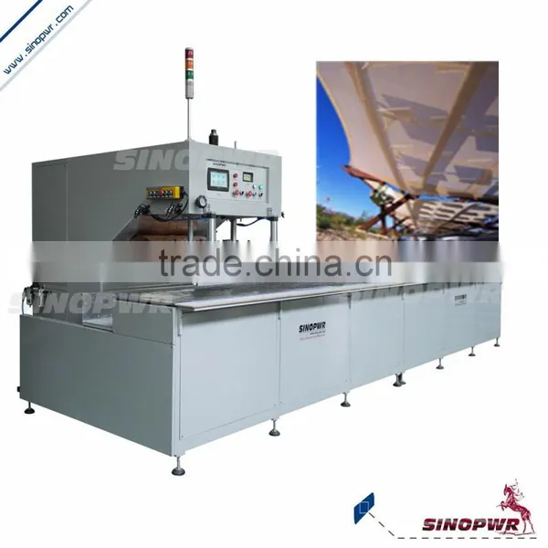 Tarpaulin Auto Step High Frequency Canvas Welding Machine