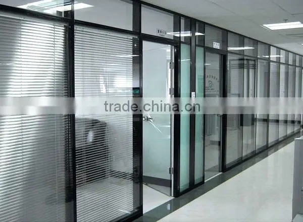 shower glass partition/glass toilet partition