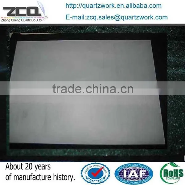 High Purity Optical Circular Or Rectangle Quartz Glass Plane Window photo-5
