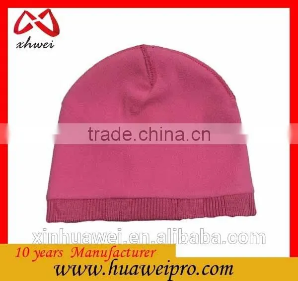 Custom Logo Winter Beanie Hat Womem Chunky Knit Warm 100% Cotton Beanie Cap photo-5