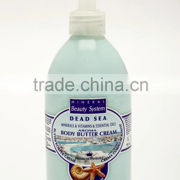 Dead Sea Minerals and Shea Butter Aroma Body Butter Cream