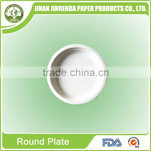 Eco-friendly Sugarcane Tableware 6 Inch Round Plates photo-5