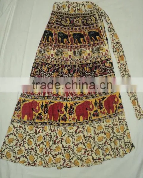 Indian Printed Long Skirts Wholesale for Bulk photo-5