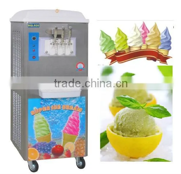 16KG Stainles Steel Outdoor Rainbow Soft Ice Cream Machine
