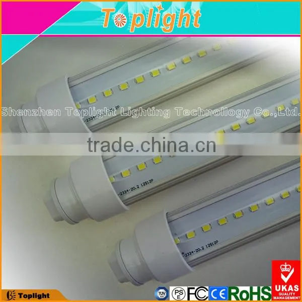 100lm/w 2400mm 8ft Double Sided Led Tube With R17d End Cap photo-5