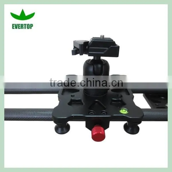 New Pro Carbon Fiber Portable 80cm Black DSLR Camera Slider Dolly, DSLR Stabilizer, Slider Camera for Video photo-2