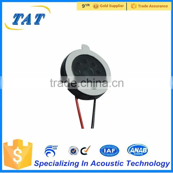 TAT-S1813P1 18*13*4.6MM Wholesale ,20kHz Oval Speaker 82dB 8ohm Oval Speaker