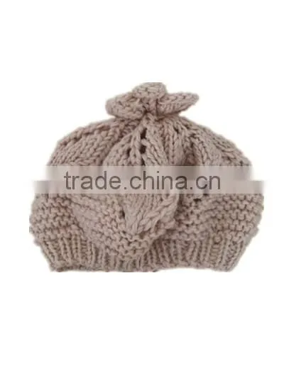 HOT SALE ! Fancy Wool Warm Winter Knit Custom Beanie Cap photo-2