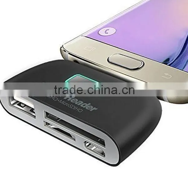4 in 1 OTG Micro USB SD/TF Card Reader photo-4