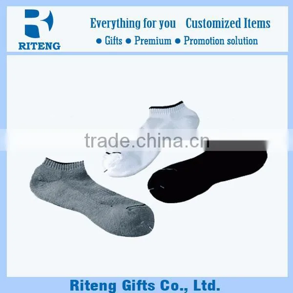 Popular Grey Elite Men Sports no Show Socks photo-6