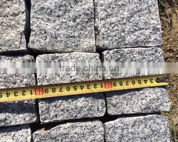 Grey Granite Cobblestone for Paving/ Driveway